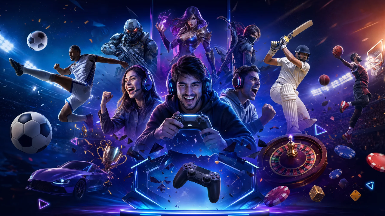 Illustrated sports and esports game selection